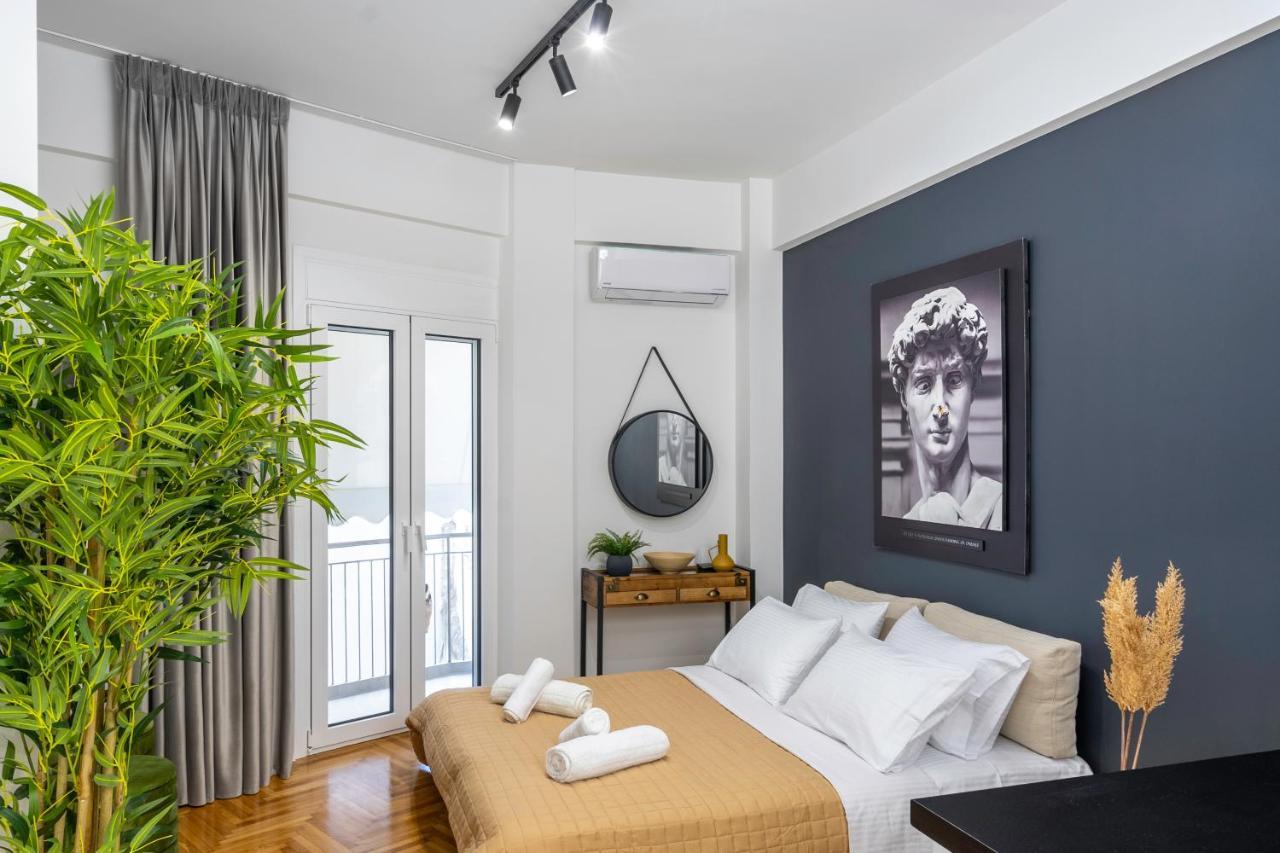 Luxury Studio Apartment In The Heart Of Athens Luaran gambar